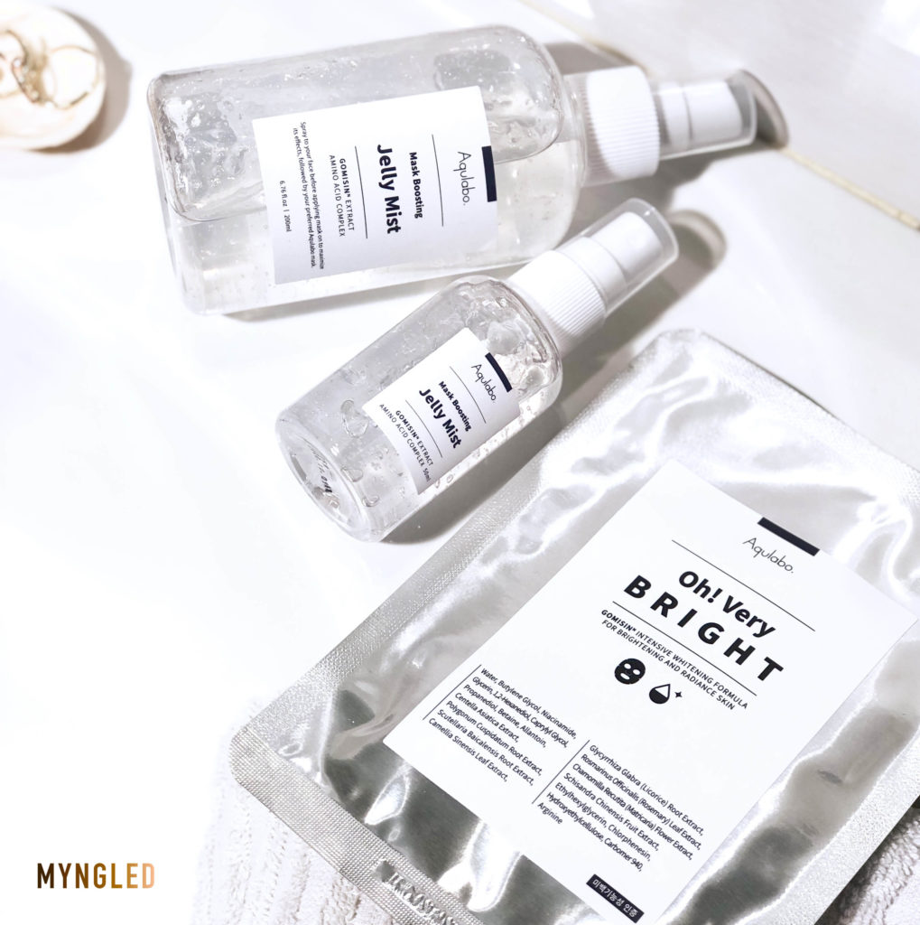 Aqulabo, nous fait découvrir le layering, mais version masque. Un rituel de soin, pour une peau plus lumineuse et hydratée.  myngled