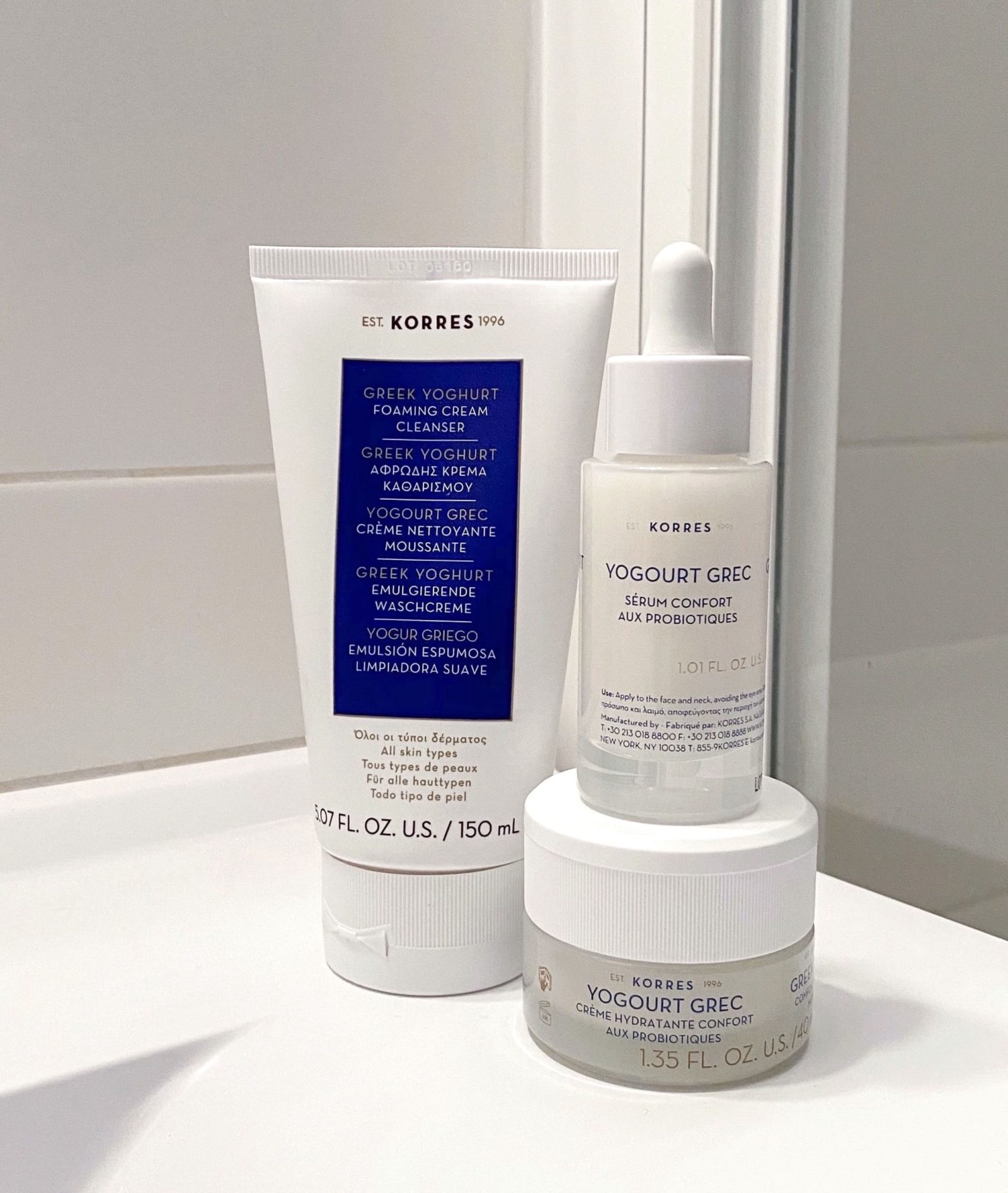 Korres revient avec une toute nouvelle gamme au yaourt grec et aux probiotiques ! Un mélange de savoir faire grec et d'une technologie de pointe brevetée. Myngled