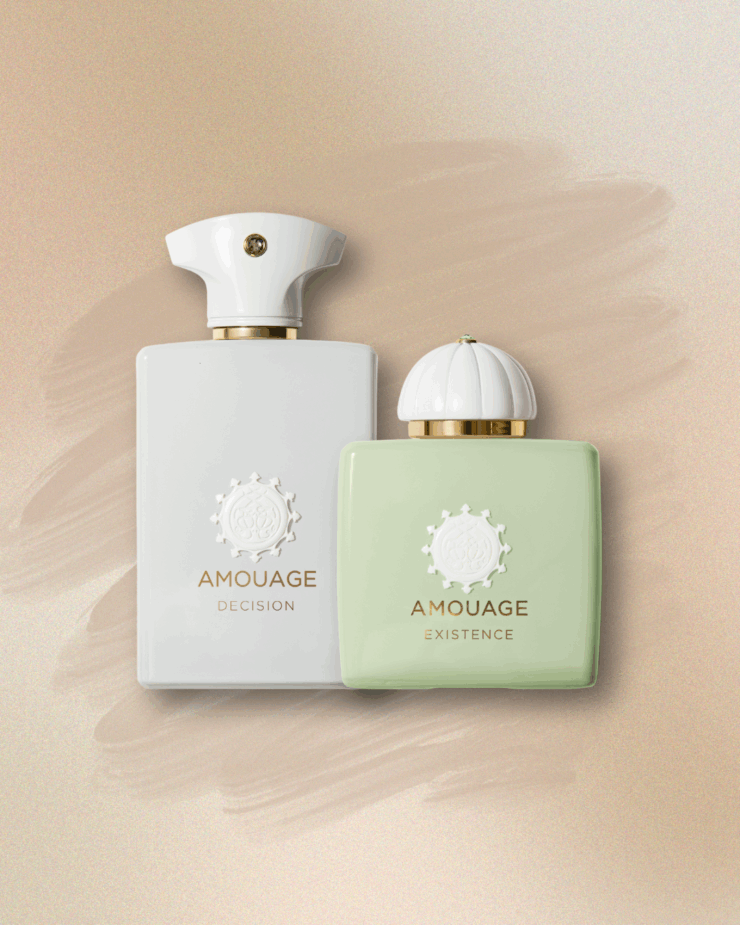 Avec Decision et Existence, Amouage dévoile deux parfums incarnant une quête olfactive enracinée dans les paysages mystiques d’Oman. - Article à lire sur Myngled